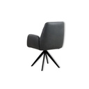 Willi Schillig Stuhl LINUS 11623 in Leder Z69 anthrazit