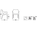 Scab Design Stuhl Ola 4er Set