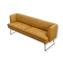 Willi Schillig Bank B190 LINEA 11735 in Leder Z69 kurkuma