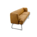 Willi Schillig Bank B190 LINEA 11735 in Leder Z69 kurkuma
