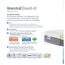 Hukla Matratze Maestral HU-M600 Gel 90cmx200cm HG 3Plus