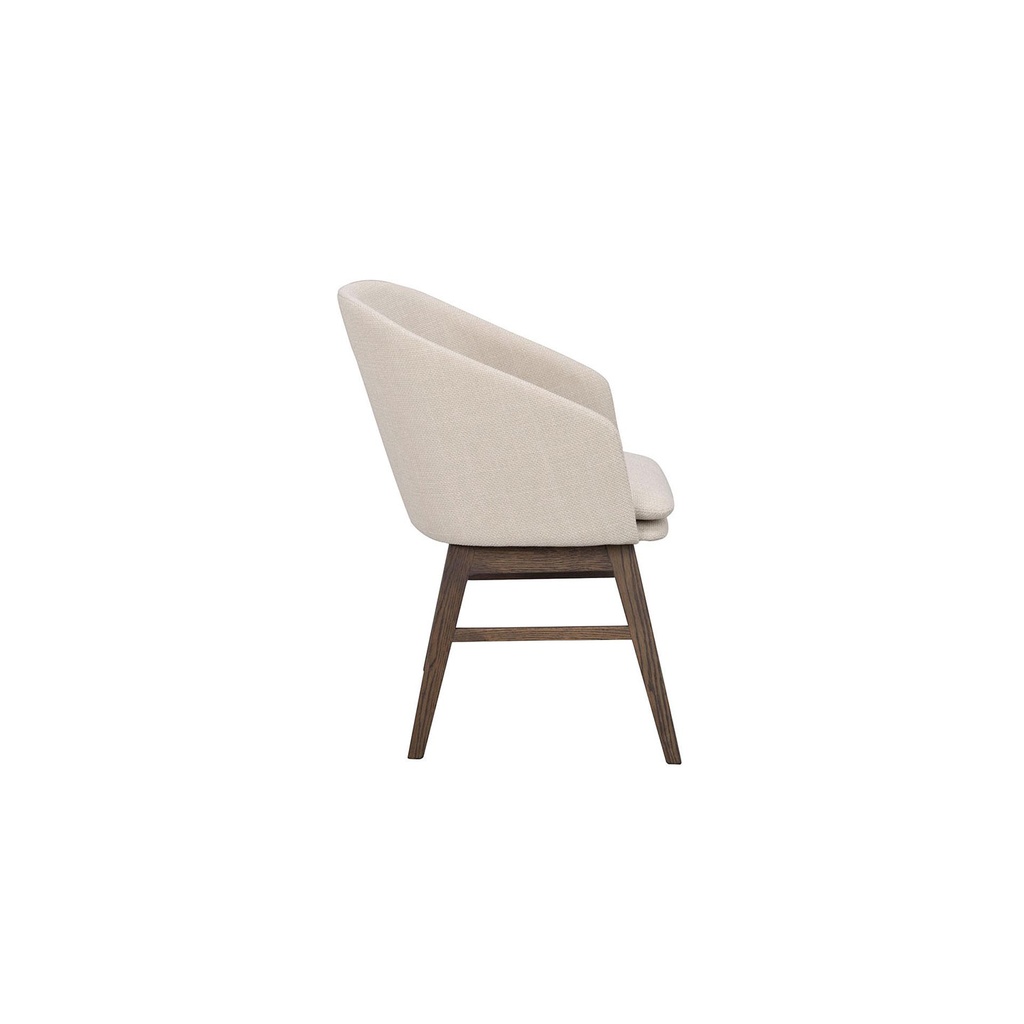 Rowico Home Armlehnenstuhl Windham 2er Set in Stoff beige