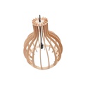 Master Light Pendelleuchte Holzflossen 2 in Holz