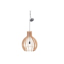 Master Light Pendelleuchte Holzflossen 2 in Holz
