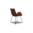 Willi Schillig 11004 MEX Stuhl LOTTA in Leder Z69 tobacco