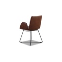 Willi Schillig 11004 MEX Stuhl LOTTA in Leder Z69 tobacco
