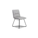 Willi Schillig 11004 Stuhl MX LOTTA in Leder Z69 light grey