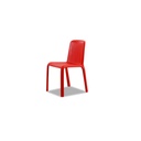 Pedrali 2er Set Stuhl 300 SNOW in Polypropylen rot