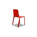 Pedrali 2er Set Stuhl 300 SNOW in Polypropylen rot