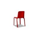Pedrali 2er Set Stuhl 300 SNOW in Polypropylen rot