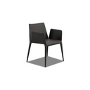 ALBA PLUS Armstuhl FILE in Leder braun