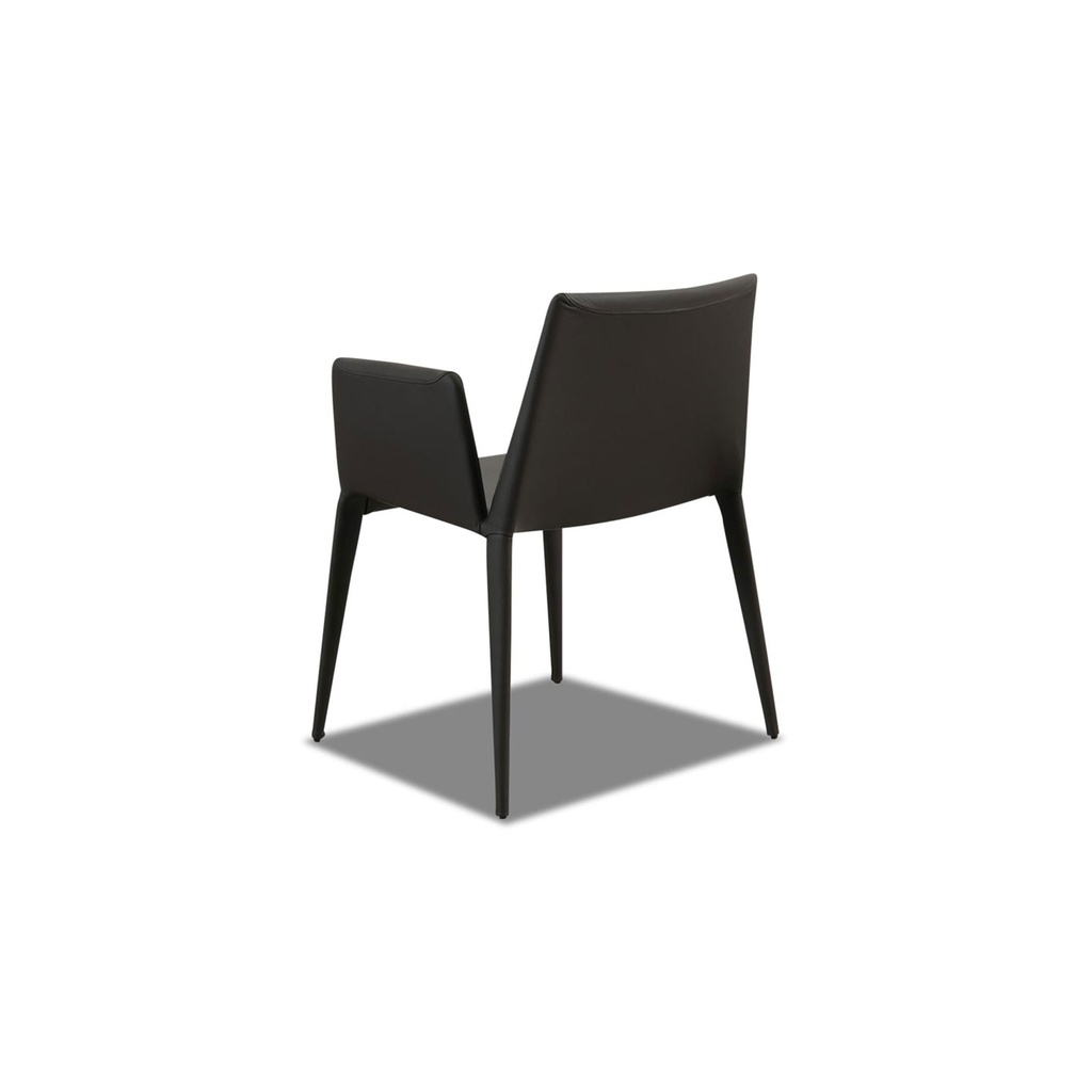 ALBA PLUS Armstuhl FILE in Leder braun