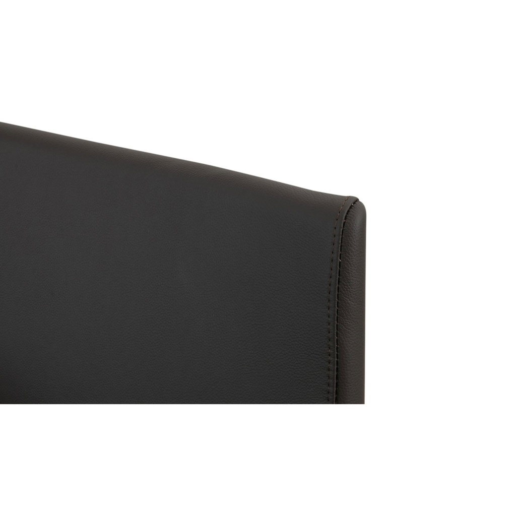 ALBA PLUS Armstuhl FILE in Leder braun