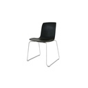 ALBA PLUS 6x Stuhl OTIS Kufengestell in Polyurethane schwarz