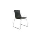 ALBA PLUS 6x Stuhl OTIS Kufengestell in Polyurethane schwarz