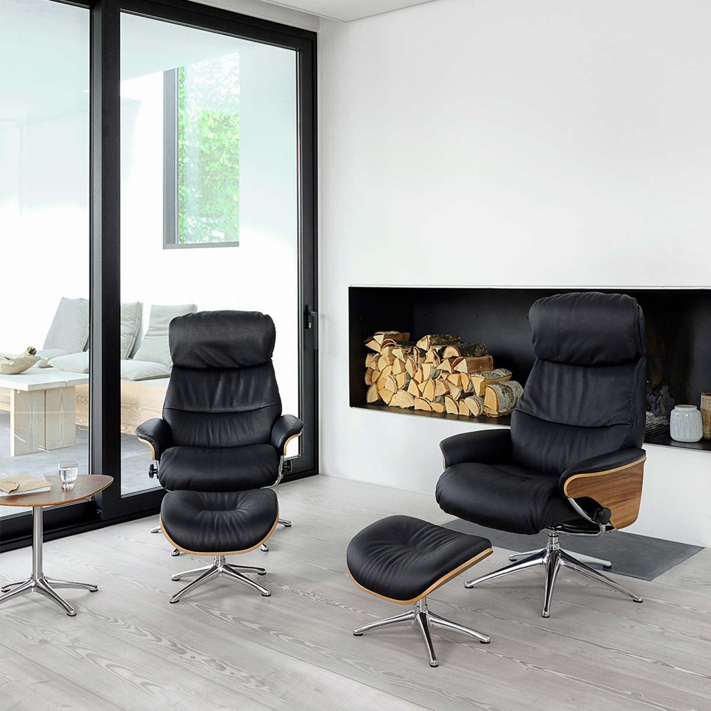 Flexlux Sessel AARHUS in Leder Dakota