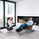 Flexlux Sessel AARHUS in Leder Dakota