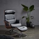 Flexlux Sessel CLEMENT in Leder Safari