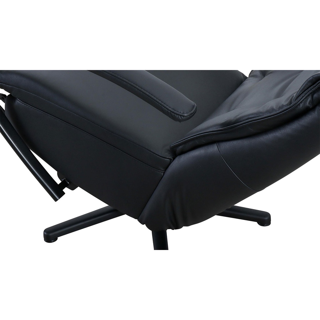 Hukla Relaxsessel HU-ES19141 in Leder Vivre schwarz