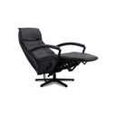 Hukla Relaxsessel HU-ES19141 in Leder Vivre schwarz