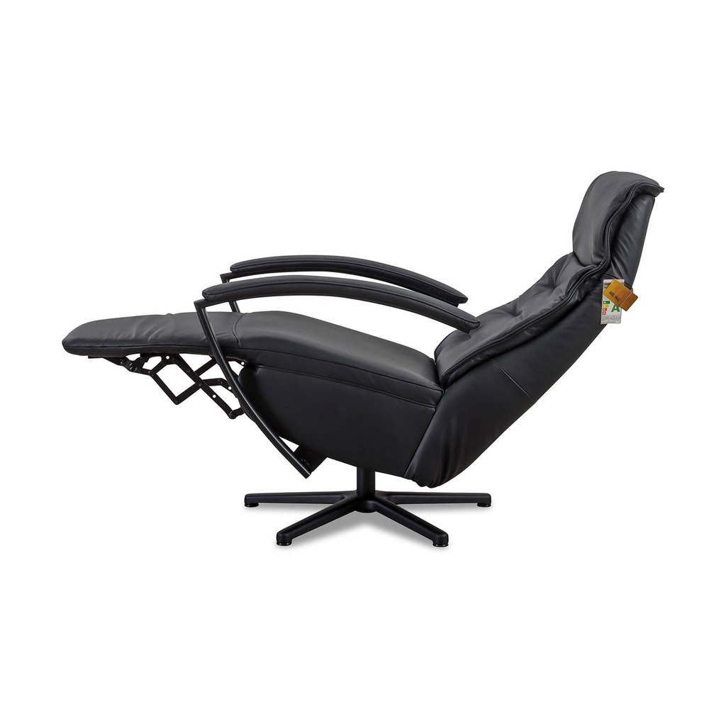 Hukla Relaxsessel HU-ES19141 in Leder Vivre schwarz