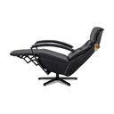 Hukla Relaxsessel HU-ES19141 in Leder Vivre schwarz