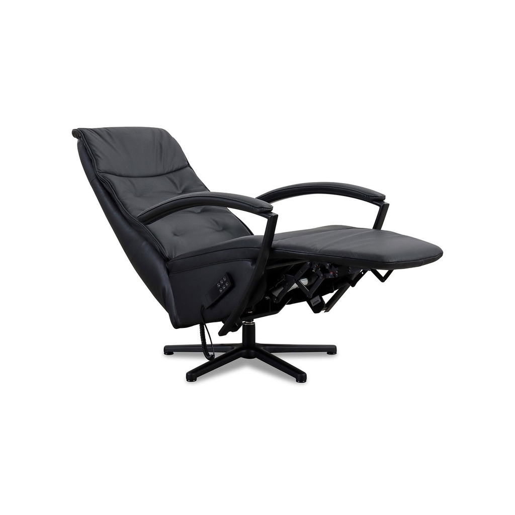 Hukla Relaxsessel HU-ES19141 in Leder Vivre schwarz