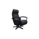 Hukla Relaxsessel HU-ES19141 in Leder Vivre schwarz