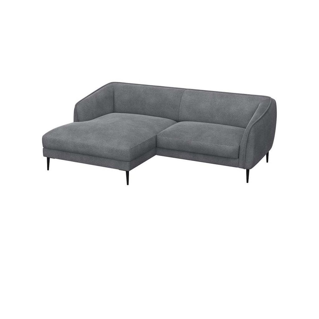 Flexlux Ecksofa Belle in Stoff Bormio