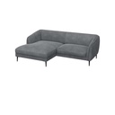 Flexlux Ecksofa Belle in Stoff Bormio