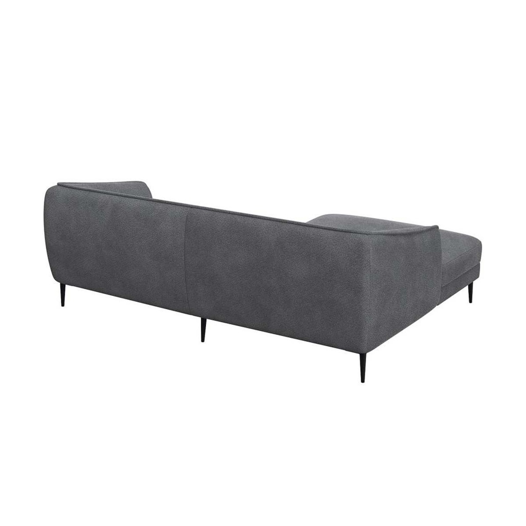 Flexlux Ecksofa Belle in Stoff Bormio
