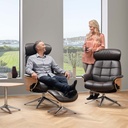 Flexlux Sessel SKAGEN in Leder Dakota