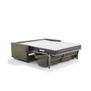 Dienne Salotti Schlafsofa Tokyo in Stoff Ornellaia braun