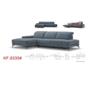 Sitzdesign Ecksofa KF8335 in Stoff in verschiedenen Farben