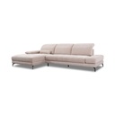 Sitzdesign Ecksofa KF8335 in Stoff mit Motor