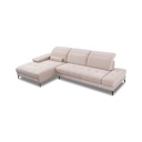 Sitzdesign Ecksofa KF8335 in Stoff mit Motor