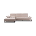 Sitzdesign Ecksofa KF8335 in Stoff mit Motor