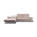 Sitzdesign Ecksofa KF8335 in Stoff mit Motor