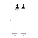 Frandsen Stehlampe LYSS Ø 18cm