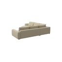 Flexlux Ecksofa Petrone in Stoff Copparo konfigurierbar