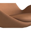 Flexlux Sessel GHOST HIGH in Leder Nature