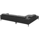 Flexlux Ecksofa VOLUZZI in Leder Omaha