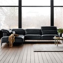 Flexlux Ecksofa VOLUZZI in Leder Omaha