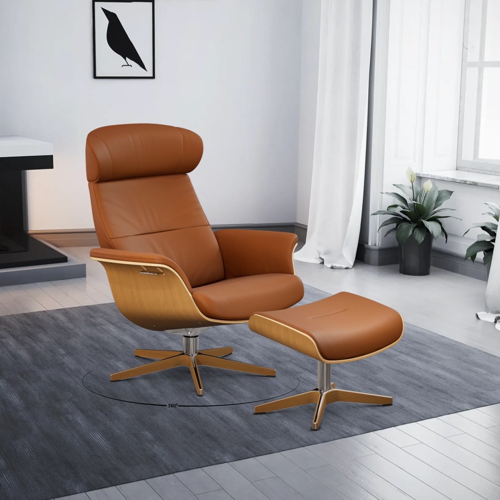 Conform Relaxsessel Time Out in Leder Fantasy konfigurierbar