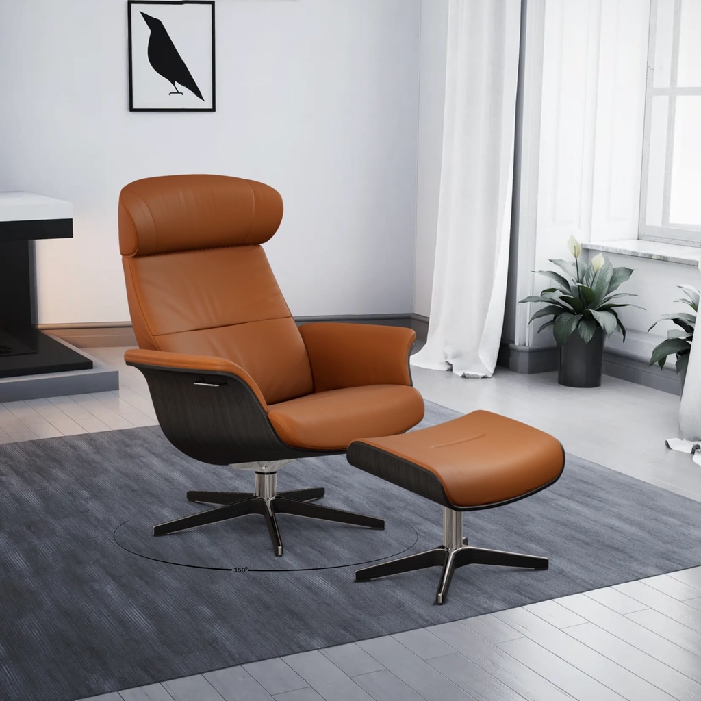 Conform Relaxsessel Time Out in Leder Fantasy konfigurierbar