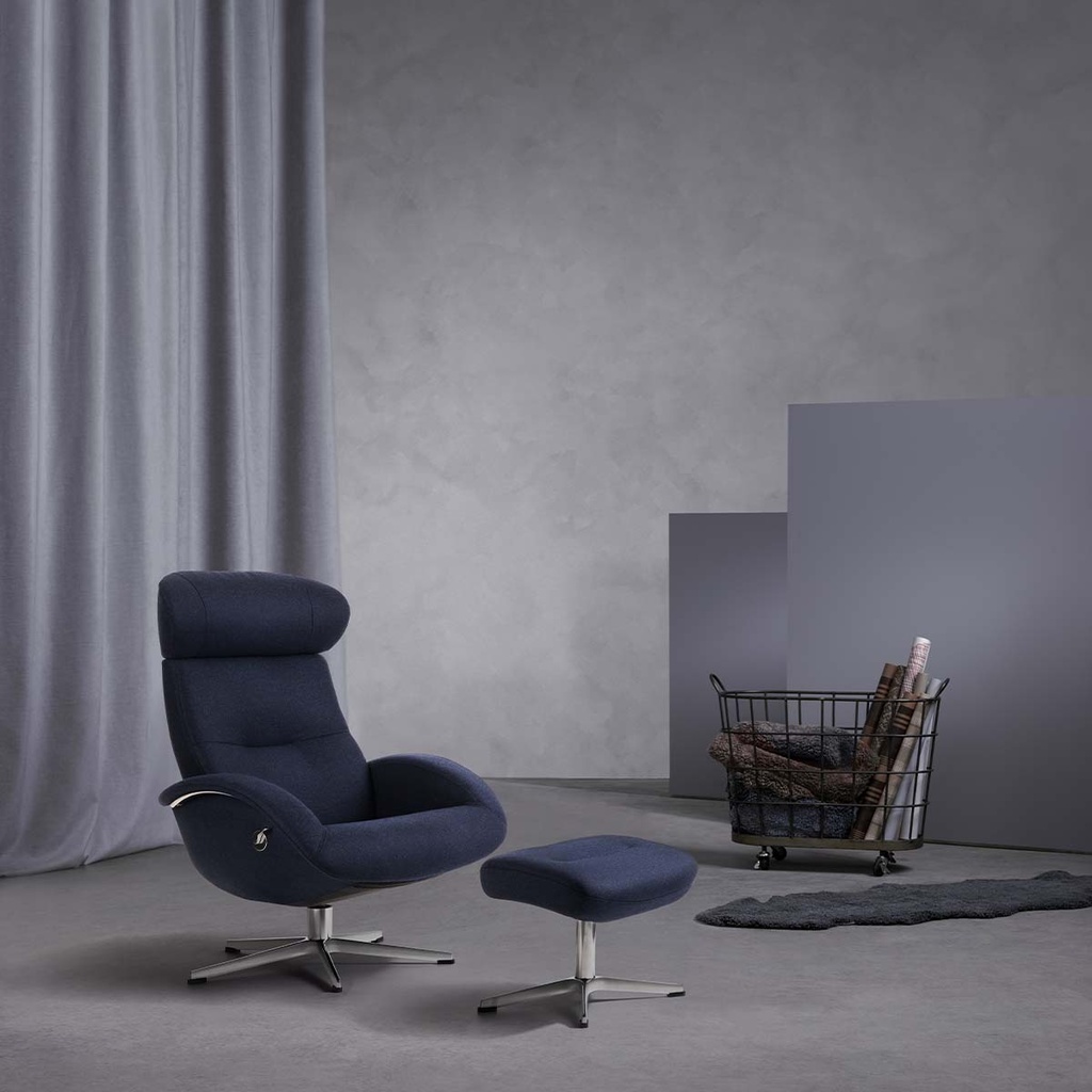 Conform Relaxsessel Flow in Leder Fantasy konfigurierbar