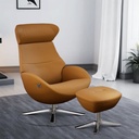 Conform Relaxsessel Globe in Leder Fantasy konfigurierbar