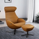 Conform Relaxsessel Globe in Leder Fantasy konfigurierbar