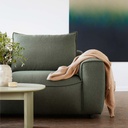 Flexlux Ecksofa Samone in Stoff Re-Born