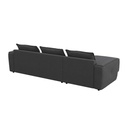 Flexlux Ecksofa Samone in Stoff Re-Born